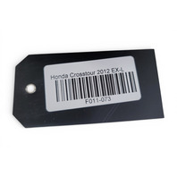 2011-2012 Honda Crosstour Fog Light Lamp Left/Driver 333951-TP6-306, F011, OEM, 2011, 2012