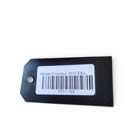 2010-2012 Honda Crosstour Ridgeline Throttle Body Assembly 16400-RN0-A01, F011, OEM, 2010, 2011, 2012