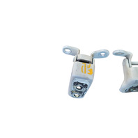 2010-2015 Honda Crosstour Front Door Hinges Stay Set Left/Driver Upper/Lower 67460-SDA-A01ZZ, F011, OEM, 2010, 2011, 2012, 2013, 2014, 2015