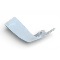 2010-2012 Honda Crosstour Lower Fender Garnish Trim Left White 74165-TP6-A00ZC, F011, OEM, 2010, 2011, 2012