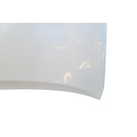 2010-2015 Honda Crosstour Engine Hood Assy V6 White, 60100-TP6-A90ZZ, F011, OEM, 2010, 2011, 2012, 2013, 2014, 2015