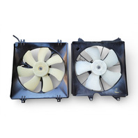 2010-2015 Honda Crosstour Cooling Radiator/Condenser Fan w/Shroud Motor Set 3.5L 38611-RL8-A01, F011, OEM, 2010, 2011, 2012, 2013, 2014, 2015