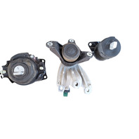 2010-2012 Honda Crosstour Rear Engine Mount 3.5L 6 Cylinder V6 Set(4), 50810-TA1-A01, F011, OEM, 2010, 2011, 2012