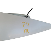 2010-2015 Honda Crosstour Fender Front Right/Passenger White, 60210-TP6-A90ZZ, F011, OEM, 2010, 2011, 2012, 2013, 2014, 2015