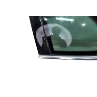 Porsche Cayenne 11-18 Rear Quarter Glass Window Left/Driver Side 958-845-297-01, F012, OEM, 2011, 2012, 2013, 2014, 2015, 2016, 2017, 2018