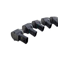 2011-2016 Porsche Cayenne 958 Front/Rear Bumper Parking Sensor Gold Set(6), 1S0-919-275-C-G2L, F012, OEM, 2011, 2012, 2013, 2014, 2015, 2016