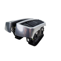 2011-2016 Porsche Cayenne 958 Dash A/C Air Vent Center Right/Left Instrument, 958-819-728-G0B, F012, OEM, 2011, 2012, 2013, 2014, 2015, 2016