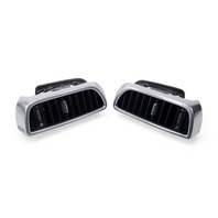 2011-2016 Porsche Cayenne 958 Dash A/C Air Vent Center Right/Left Instrument, 958-819-728-G0B, F012, OEM, 2011, 2012, 2013, 2014, 2015, 2016