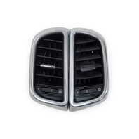 2011-2018 Porsche Cayenne 958 Center Console Rear A/C Air Vent Right/Left, 958-819-204-G0B, F012, OEM, 2011, 2012, 2013, 2014, 2015, 2016, 2017, 2018