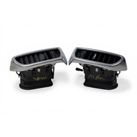 2011-2018 Porsche Cayenne 958 Dash A/C Air Vent Right/Left Instrument, 958-552-704-04-G0B, F012, OEM, 2011, 2012, 2013, 2014, 2015, 2016, 2017, 2018