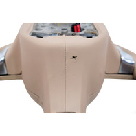 2011-2016 Porsche Cayenne 958 Beige Genuine Wood Steering Wheel, 970-347-803-87-9J9, F012, OEM, 2011, 2012, 2013, 2014, 2015, 2016