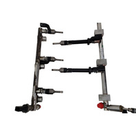 2011-2018 Porsche Cayenne 958 Upper Fuel Injector Rail w/ Injectors Right/Left, 958-110-115-20, F012, OEM, 2011, 2012, 2013, 2014, 2015, 2016, 2017, 2018