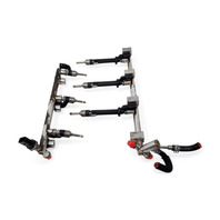 2011-2018 Porsche Cayenne 958 Upper Fuel Injector Rail w/ Injectors Right/Left, 958-110-115-20, F012, OEM, 2011, 2012, 2013, 2014, 2015, 2016, 2017, 2018