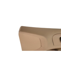 2011-2018 Porsche Cayenne 958 Front Right Door Panel Luxor Beige Leatherette, 958-555-202-00-DM5, F012, OEM, 2011, 2012, 2013, 2014, 2015, 2016, 2017, 2018