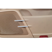 2011-2018 Porsche Cayenne 958 Front Right Door Panel Luxor Beige Leatherette, 958-555-202-00-DM5, F012, OEM, 2011, 2012, 2013, 2014, 2015, 2016, 2017, 2018