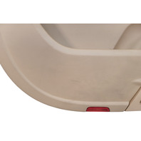 2011-2018 Porsche Cayenne 958 Front Left Door Panel Luxor Beige Leatherette, 958-555-201-00-DM5, F012, OEM, 2011, 2012, 2013, 2014, 2015, 2016, 2017, 2018