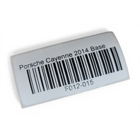 2011-2018 Porsche Cayenne 958 Front Left Door Panel Luxor Beige Leatherette, 958-555-201-00-DM5, F012, OEM, 2011, 2012, 2013, 2014, 2015, 2016, 2017, 2018