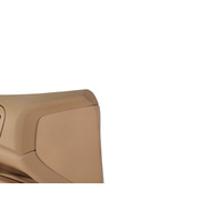 2011-2018 Porsche Cayenne 958 Front Left Door Panel Luxor Beige Leatherette, 958-555-201-00-DM5, F012, OEM, 2011, 2012, 2013, 2014, 2015, 2016, 2017, 2018
