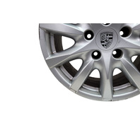 2011-2014 Porsche Cayenne 958 18" 10 Spoke Alloy Wheel Rim 8Jx18, #2 958-362-136-02-8Z8, F012, OEM, 2011, 2012, 2013, 2014