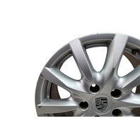 2011-2014 Porsche Cayenne 958 18" 10 Spoke Alloy Wheel Rim 8Jx18, #3, 958-362-136-02-8Z8, F012, OEM, 2011, 2012, 2013, 2014