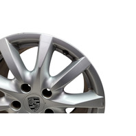 2011-2014 Porsche Cayenne 958 18" 10 Spoke Alloy Wheel Rim 8Jx18, #3, 958-362-136-02-8Z8, F012, OEM, 2011, 2012, 2013, 2014