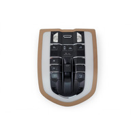 2011-2018 Porsche Cayenne Overhead Console Light, 7PP-868-404-PD, F012, OEM, 2011, 2012, 2013, 2014, 2015, 2016, 2017, 2018