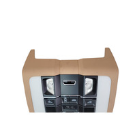 2011-2018 Porsche Cayenne Overhead Console Light, 7PP-868-404-PD, F012, OEM, 2011, 2012, 2013, 2014, 2015, 2016, 2017, 2018