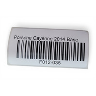 2011-2014 Porsche Cayenne 958 Front Left Driver Side Door Rear View Mirror Gold, 958-731-537-10-G2X, F012, OEM, 2011, 2012, 2013, 2014