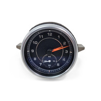 2011-2018 Porsche Cayenne 958 Instrument Panel Clock Analog Time 958-641-401-06, F012, OEM, 2011, 2012, 2013, 2014, 2015, 2016, 2017, 2018