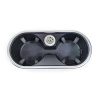 2011-2018 Porsche Cayenne 958 Cup Drink Holder 958-553-531-01-1E0, F012, OEM, 2011, 2012, 2013, 2014, 2015, 2016, 2017, 2018