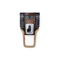 2011-2018 Porsche Cayenne 958 Front Center Console Switch Control Panel Trim, 7P5-864-785-A, F012, OEM, 2011, 2012, 2013, 2014, 2015, 2016, 2017, 2018