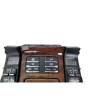 2011-2018 Porsche Cayenne 958 Front Center Console Switch Control Panel Trim, 7P5-864-785-A, F012, OEM, 2011, 2012, 2013, 2014, 2015, 2016, 2017, 2018