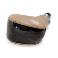 2011-2018 Porsche Cayenne 958 Auto Transmission Gear Selector Shifter Knob Wood Beige, 958-426-069-30-9H6, F012, OEM, 2011, 2012, 2013, 2014, 2015, 2016, 2017, 2018