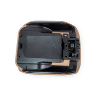 2011-2018 Porsche Cayenne 958 Front Center Console Armrest Leather Beige, 958-553-207-40-32X, F012, OEM, 2011, 2012, 2013, 2014, 2015, 2016, 2017, 2018
