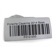 2011-2018 Porsche Cayenne 958 Rear Audio Speaker Left/Right Set, 958-645-551-00, F012, OEM, 2011, 2012, 2013, 2014, 2015, 2016, 2017, 2018
