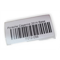 2011-2014 Porsche Cayenne 958 Right Driver Side Outer Tail Light Lamp, 958-945-096-A, F012, OEM, 2011, 2012, 2013, 2014