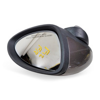 2011-2014 Porsche Cayenne 958 Front Right Driver Side Door Rear View Mirror Gold, 958-731-538-00-G2X, F012, OEM, 2011, 2012, 2013, 2014