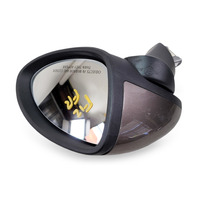 2011-2014 Porsche Cayenne 958 Front Right Driver Side Door Rear View Mirror Gold, 958-731-538-00-G2X, F012, OEM, 2011, 2012, 2013, 2014