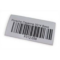 2011-2014 Porsche Cayenne 958 Front Right Driver Side Door Rear View Mirror Gold, 958-731-538-00-G2X, F012, OEM, 2011, 2012, 2013, 2014