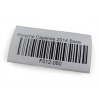 2011-2018 Porsche Cayenne 958 Fuel Pump Sender Assembly 958-620-132-00, F012, OEM, 2011, 2012, 2013, 2014, 2015, 2016, 2017, 2018
