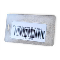 2011-2018 Porsche Cayenne 958 Rear Right Fender Molding Flare Wheel Arch, 958-559-828-10-9B9, F012, OEM, 2011, 2012, 2013, 2014, 2015, 2016, 2017, 2018