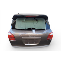2011-2014 Porsche Cayenne 958 Trunk Deck Lid Tail Lift Gate, Gold, 958-512-011-07-GRV, F012, OEM, 2011, 2012, 2013, 2014
