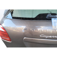 2011-2014 Porsche Cayenne 958 Trunk Deck Lid Tail Lift Gate, Gold, 958-512-011-07-GRV, F012, OEM, 2011, 2012, 2013, 2014