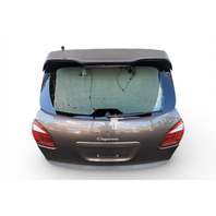 2011-2014 Porsche Cayenne 958 Trunk Deck Lid Tail Lift Gate, Gold, 958-512-011-07-GRV, F012, OEM, 2011, 2012, 2013, 2014