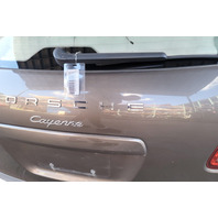 2011-2014 Porsche Cayenne 958 Trunk Deck Lid Tail Lift Gate, Gold, 958-512-011-07-GRV, F012, OEM, 2011, 2012, 2013, 2014