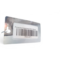 2011-2018 Porsche Cayenne 958 Rear Left/Driver Side Door Assembly Gold, 958-533-011-01-GRV, F012, OEM, 2011, 2012, 2013, 2014, 2015, 2016, 2017, 2018