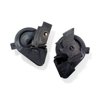 2011-2016 Porsche Cayenne 958 High/Low Tone Pitched Horn Assembly, 958-951-184, F012, OEM, 2011, 2012, 2013, 2014, 2015, 2016