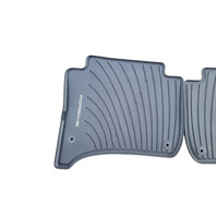 2014 Porsche Cayenne 958 All Season Weather Floor Mats 4 Piece Set Black, 958-044-801-57-1E0, F012, OEM, 2014