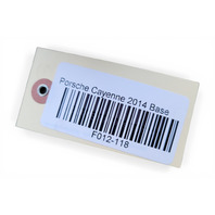 2011-2018 Porsche Cayenne 958 Rear Right Side Parking Brake Motor Actuator, 958-352-092-04, F012, OEM, 2011, 2012, 2013, 2014, 2015, 2016, 2017, 2018