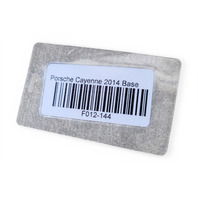 2011-2018 Porsche Cayenne 958 Power Steering Oil Cooler Radiator, 958-347-069-30, F012, OEM, 2011, 2012, 2013, 2014, 2015, 2016, 2017, 2018